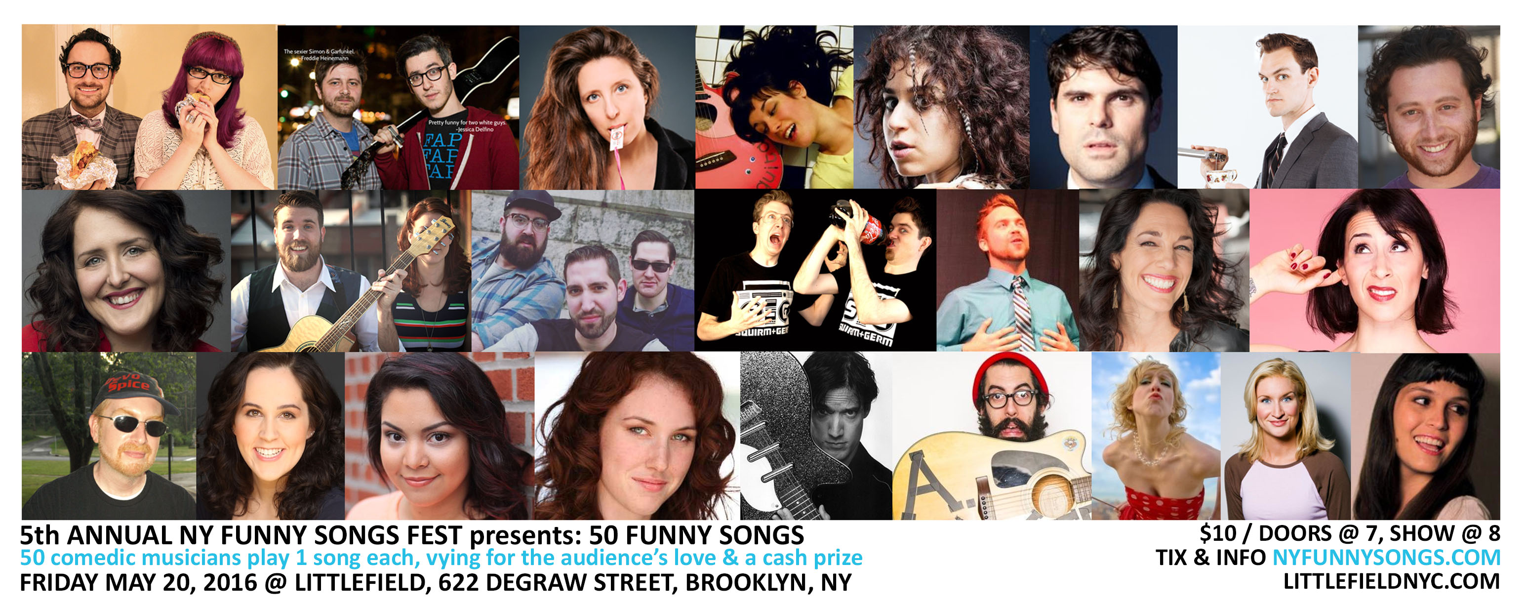 NY Funny Songs Fest 2016